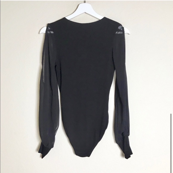 ASOS slit balloon bodysuit - Picture 4 of 5